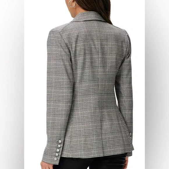 PAIGE Hollie Blazer - Grey Multi size M - Picture 3 of 10
